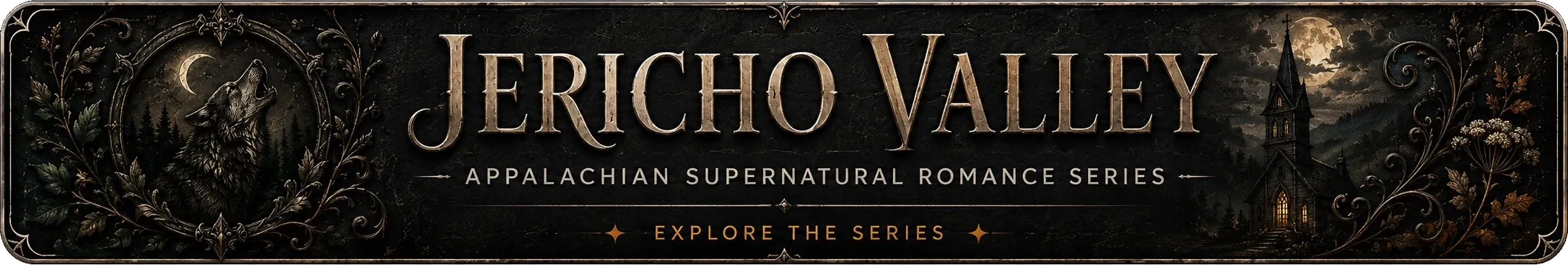 Jericho Valley: Appalachian supernatural romance series. Explore the series.